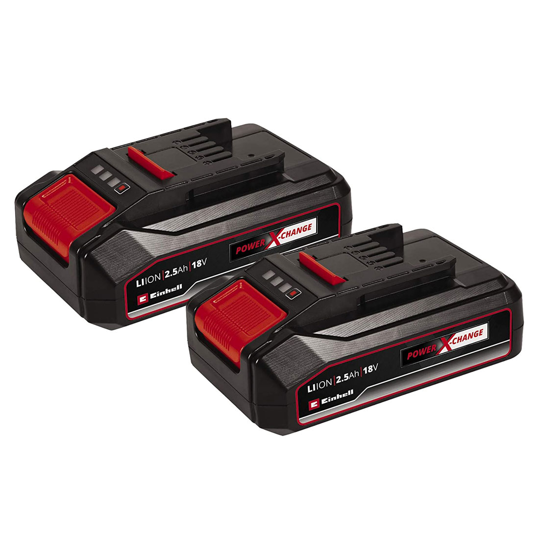 Image of Batteria Einhell 18V 2,5 Ah Power X Change Twinpack Universale Ricaricabile Formato: 1 Batteria
