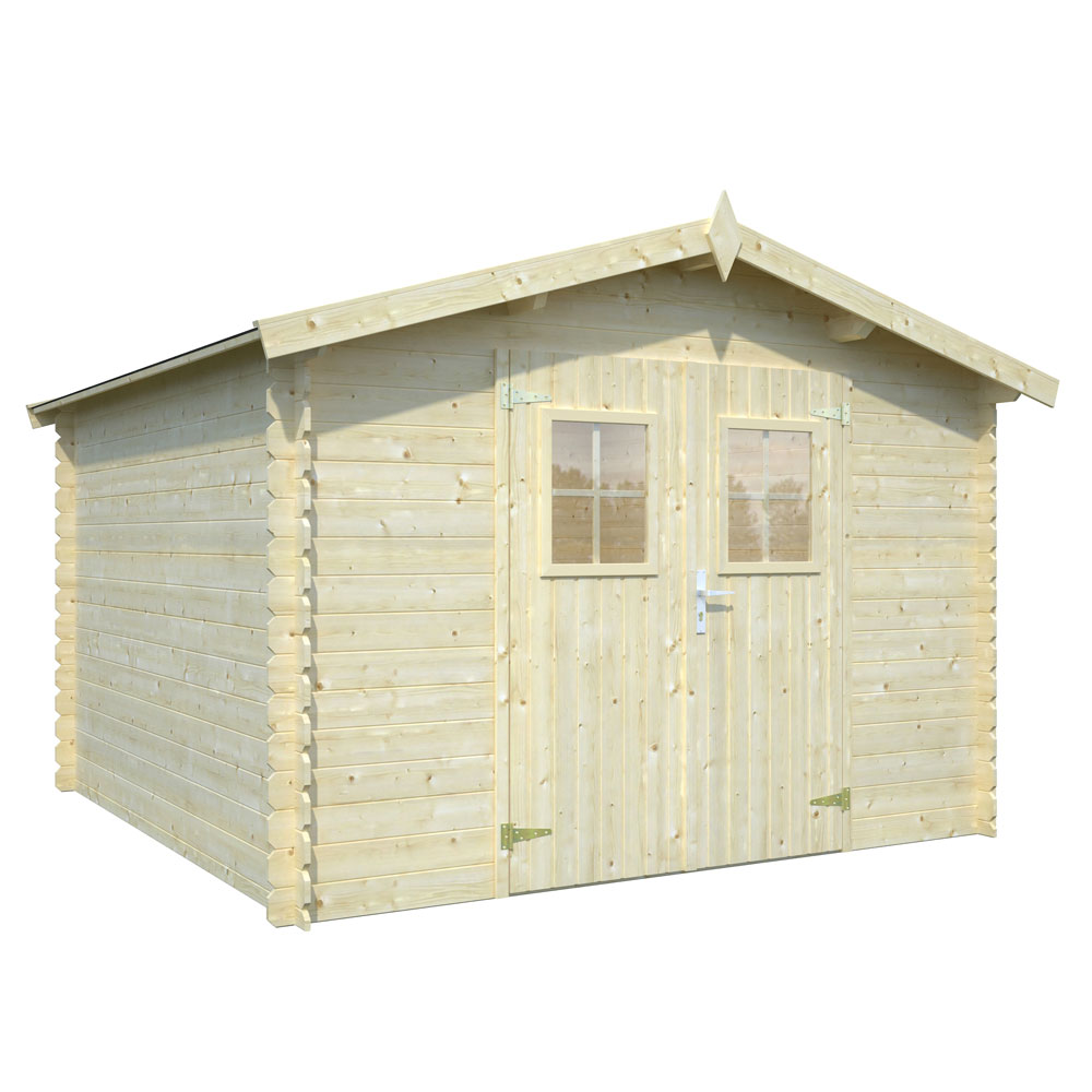 Image of Casetta da Giardino in Legno Orleans Sistema BlockHouse Pircher 7.6 mq