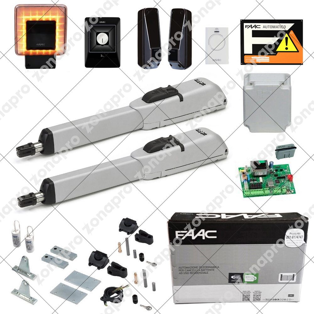 FAAC KIT 415 L 230V 104417 Automation Swing Gate Max 4mt Door - Picture 3 of 3
