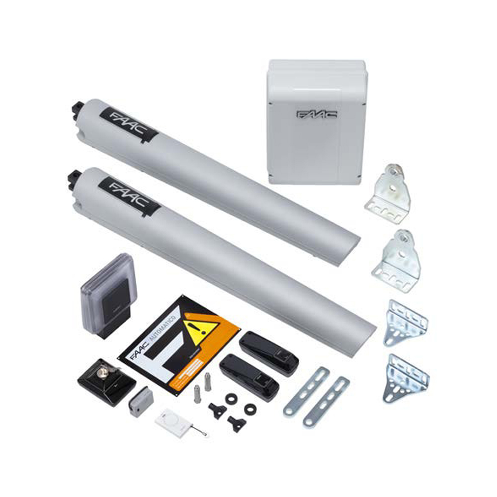 FAAC HANDY KIT 24V 105998 Automazione Cancello Battenti Battente 2,3mt Per Anta