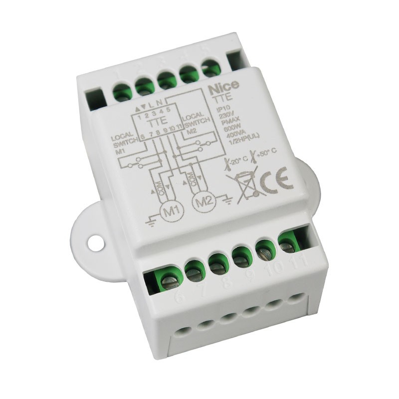 Scheda espansione due motori NICE TTE