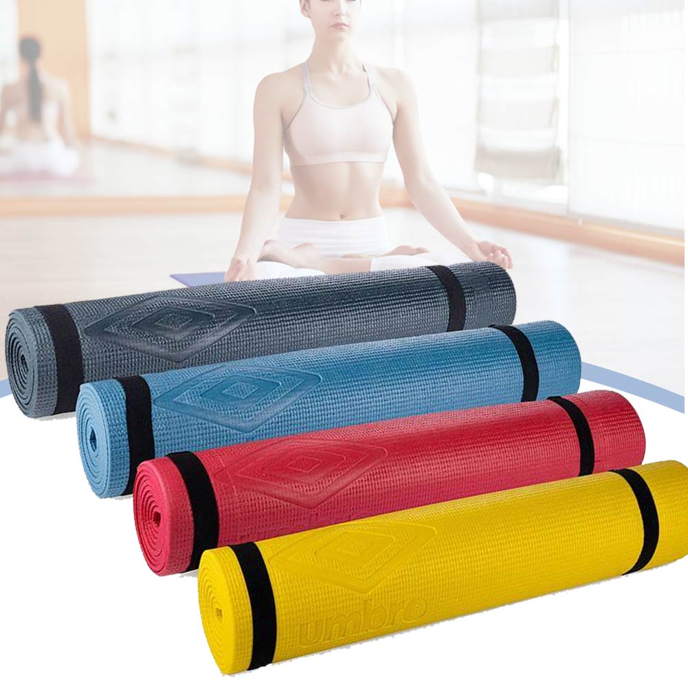 Tappetino Yoga Antiscivolo 175 x 60 cm Ideale x Palestra Umbro 4 colori  assortit