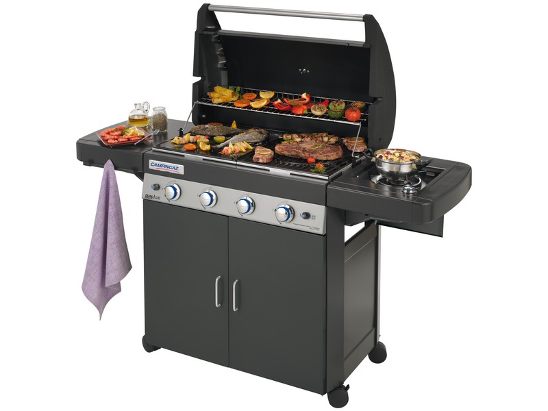 Campingaz Campingaz BARBECUE DUALGAS 4 SERIES CLASSIC LS PLUS DARK cm. 160x60x116 h
