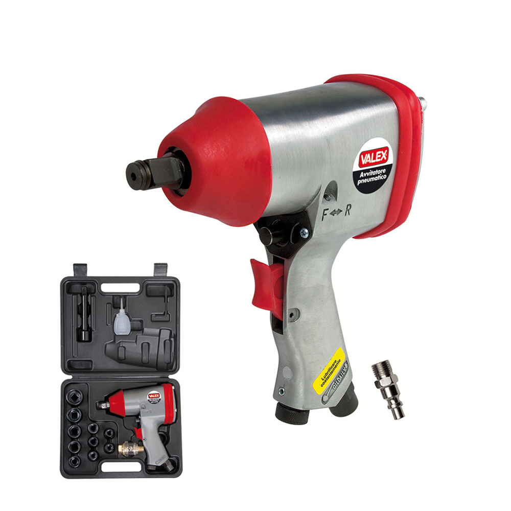 Avvitatore Pneumatico ad Impulsi da 1/2'' con Bussole Valex