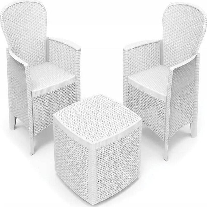 Set Salottino Tree 2 posti Bianco – Arredo Esterno