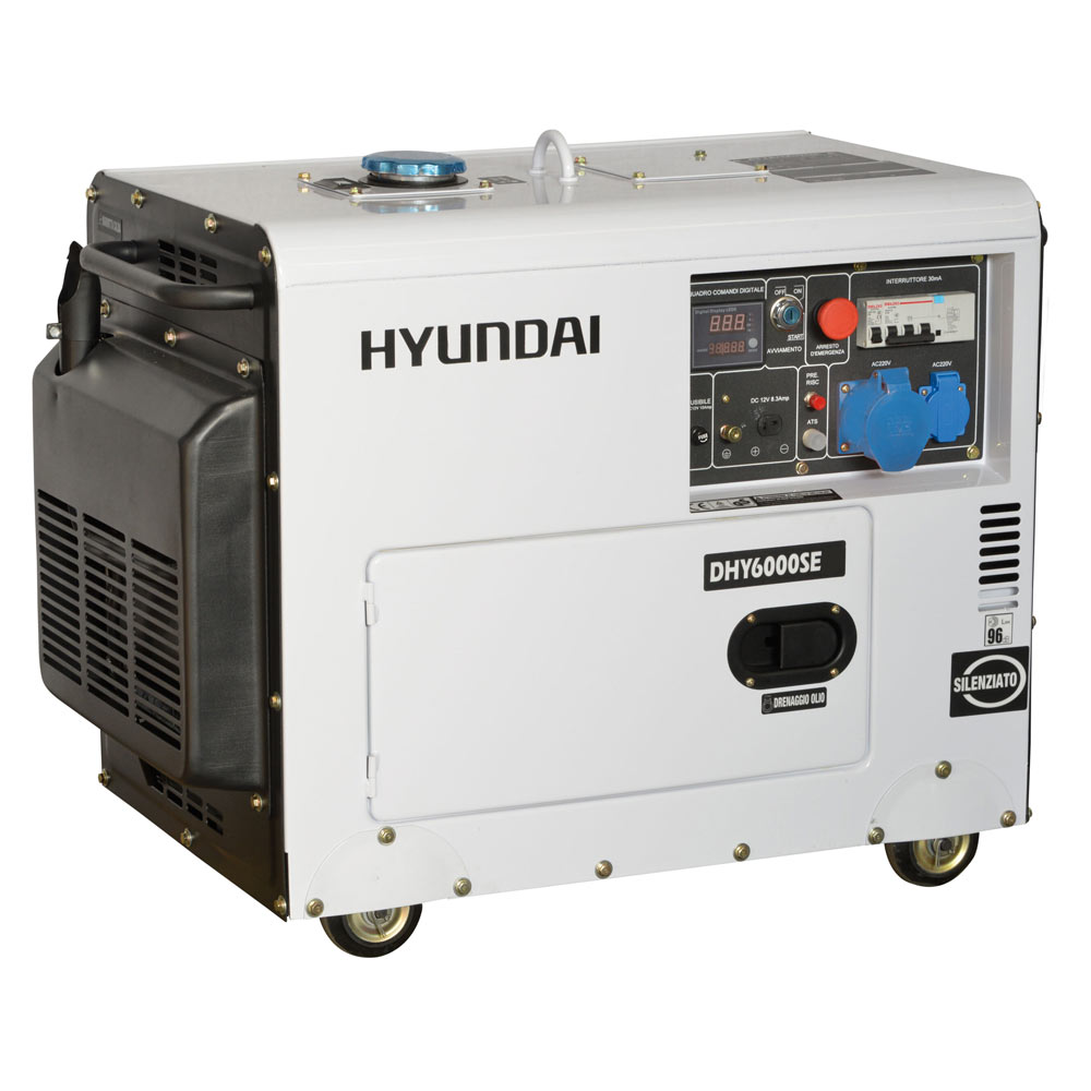 Generatore Diesel Silenziato 5.3 kw Hyundai 65162