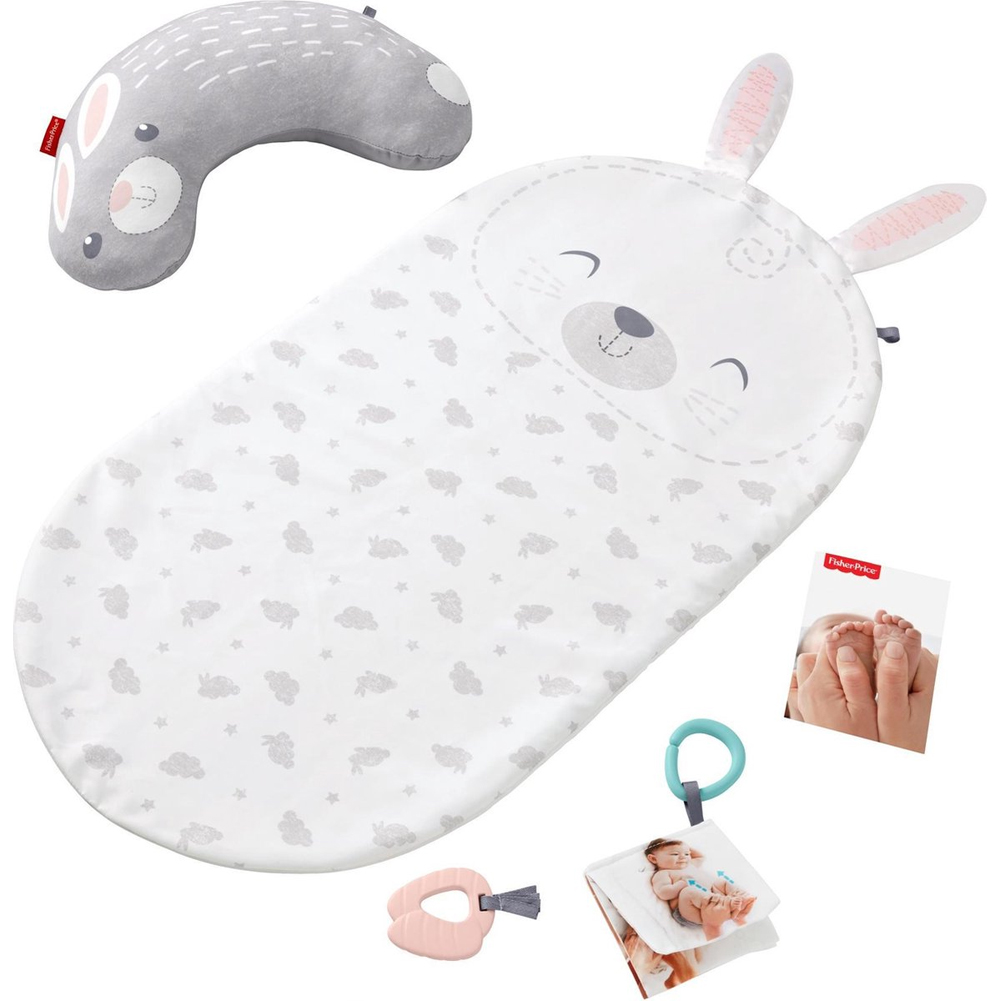 Fisher-Price Baby Bunny Set Massaggi Giocattolo Neonati 0+ Mesi Tema Coniglio