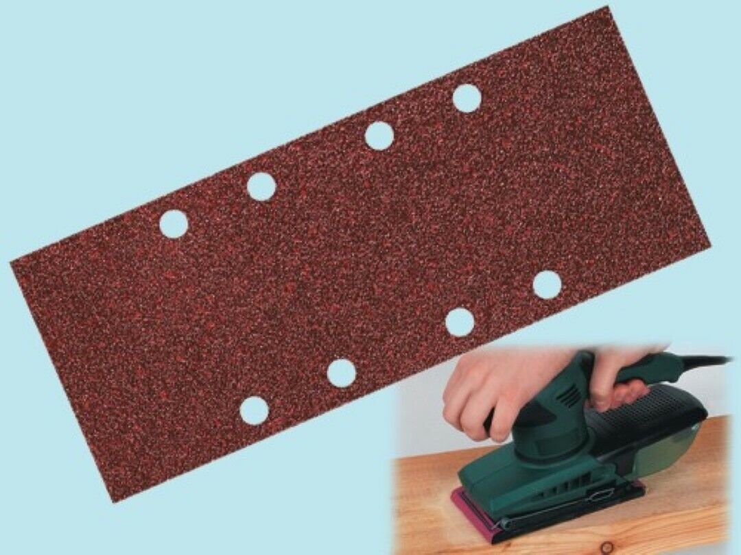 Carta Abrasiva Foglio Grana 120 93 X 230 Set 5 Pezzi - Wolfcraft