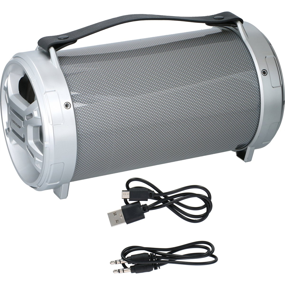 Image of Dunlop Altoparlante Bluetooth Wireless Portatile 20W Luce Led e Funzione Karaoke