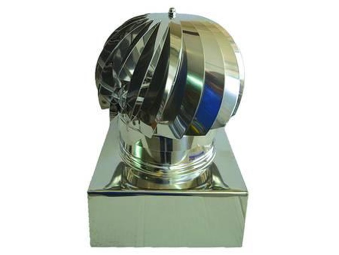 FUMAIOLO TESTA RADIANTE GIREVOLE CM 52 x 52 IN ACCIAIO INOX FERR 157780