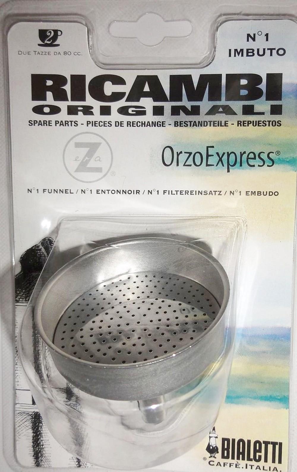 BIALETTI 4 TAZZE  PER ORZIERA ORZO EXPRESS ORIGINALE   FERR 265034