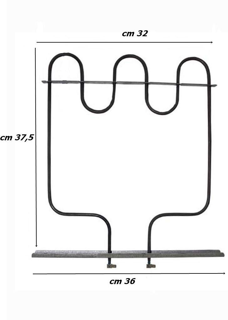 RESISTENZA INFERIORE FORNO ELETTRICO HOT POINT ARISTON INDESIT 1000 WATT RS 67