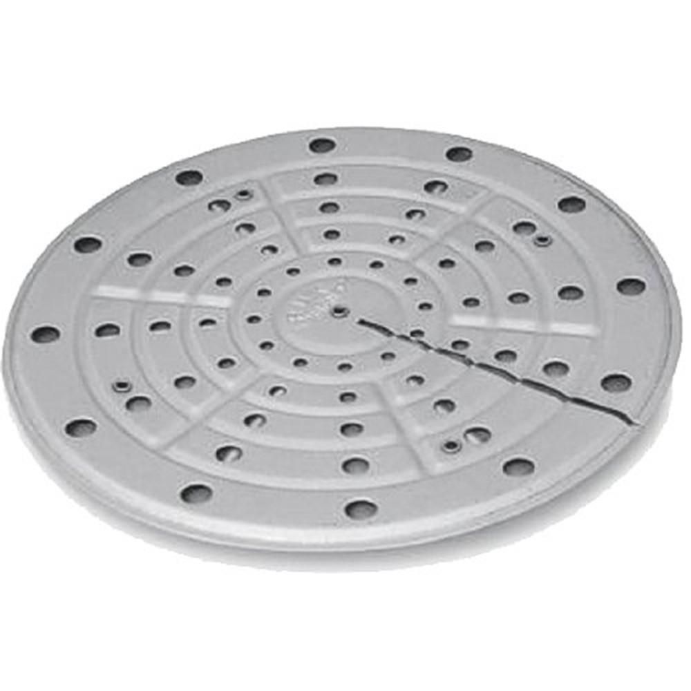 DIFFUSORE CALORE IN METALLO SPARGIFIAMMA ** CM 20** PIASTRA RADIANTE