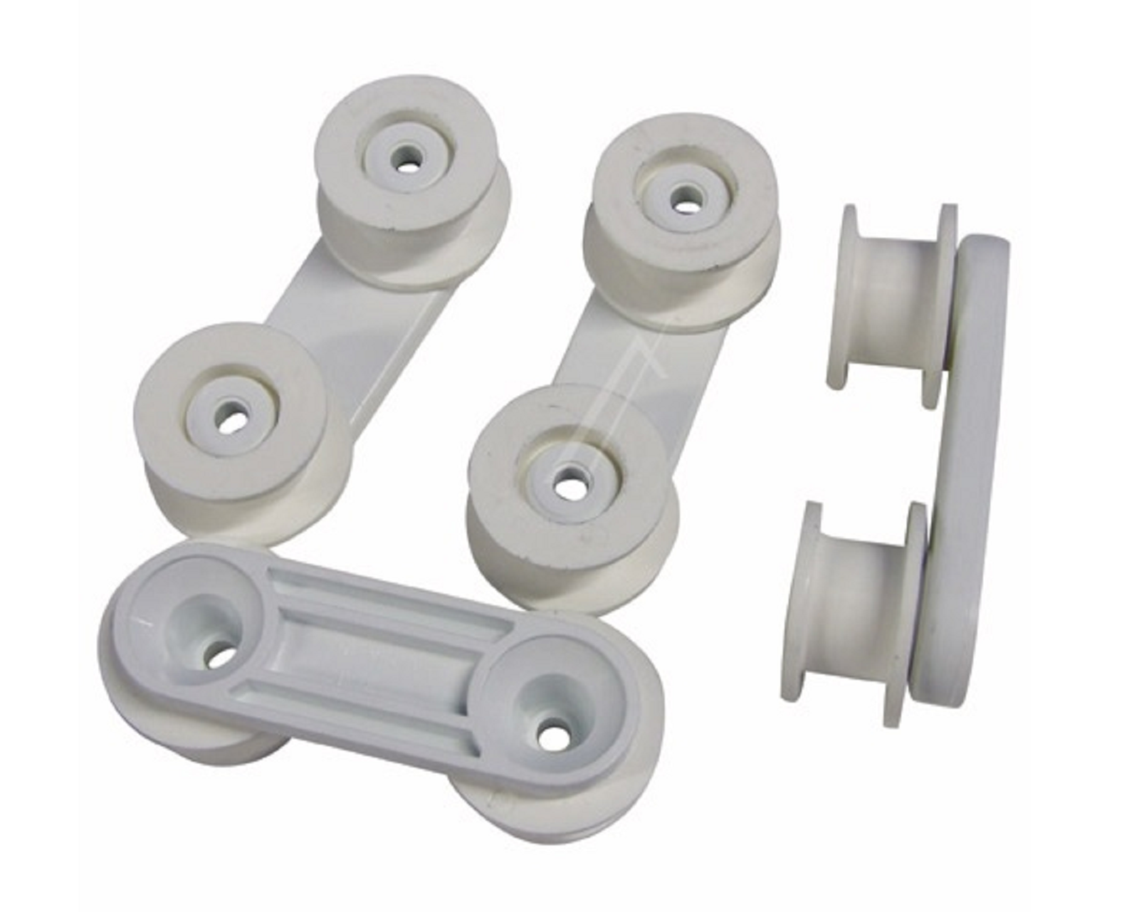 Kit 4 supporti ruote cesto lavastoviglie rex electrolux zanussi 50269972001 fl17