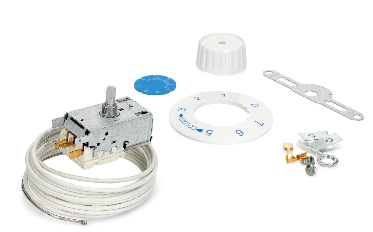 Termostato Frigorifero Universale RANCO K59 L1260 3 Contatti Doppia Porta TF 35