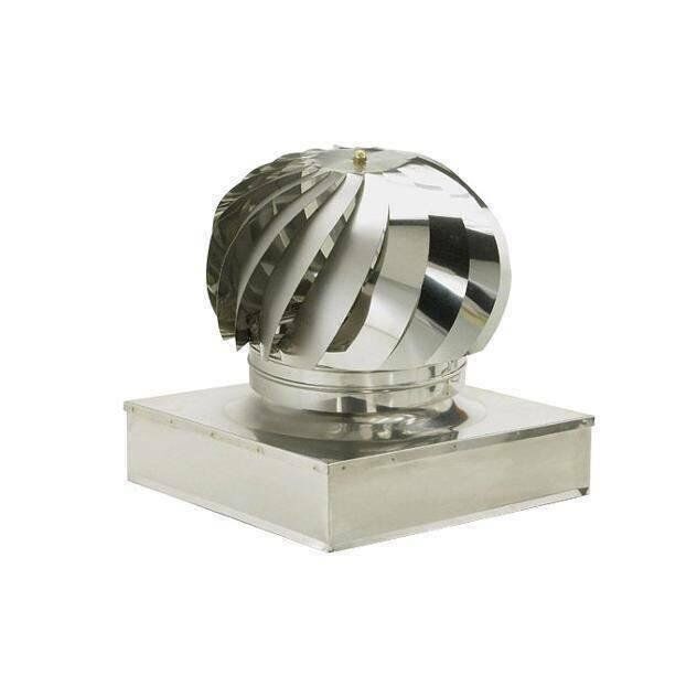 FUMAIOLI VENTOLINI QUADRO ACCIAIO INOX DA 42X42