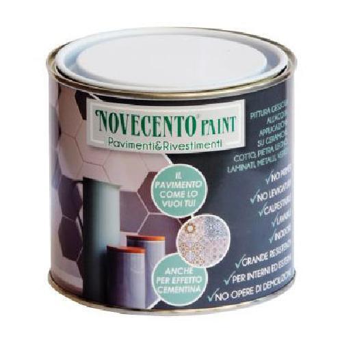 PITTURA NOVECENTO PAINT PAVIMENTI&RIVESTIMENTI DA ML.500 - GRIGIAZZURRO