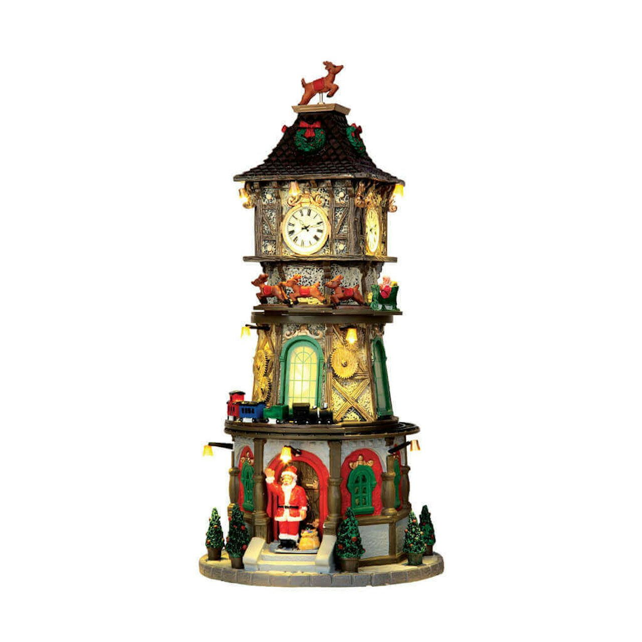 LEMAX | Torre dell'Orologio di Natale - Christmas Clock Tower - 45735