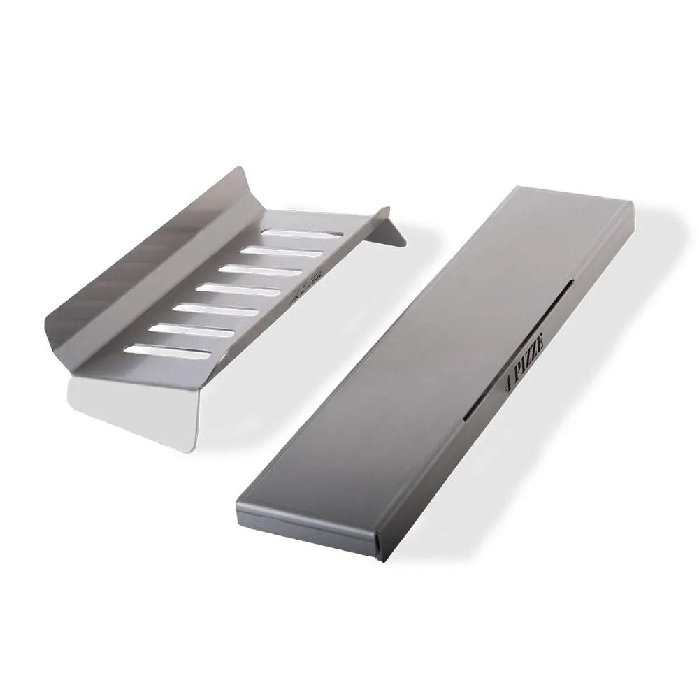 Kit Hybrid Alfa Trasforma Forno per Pizza Ibrido da Gas a Legna Formato: 2 Pizze (Classico - Moderno)