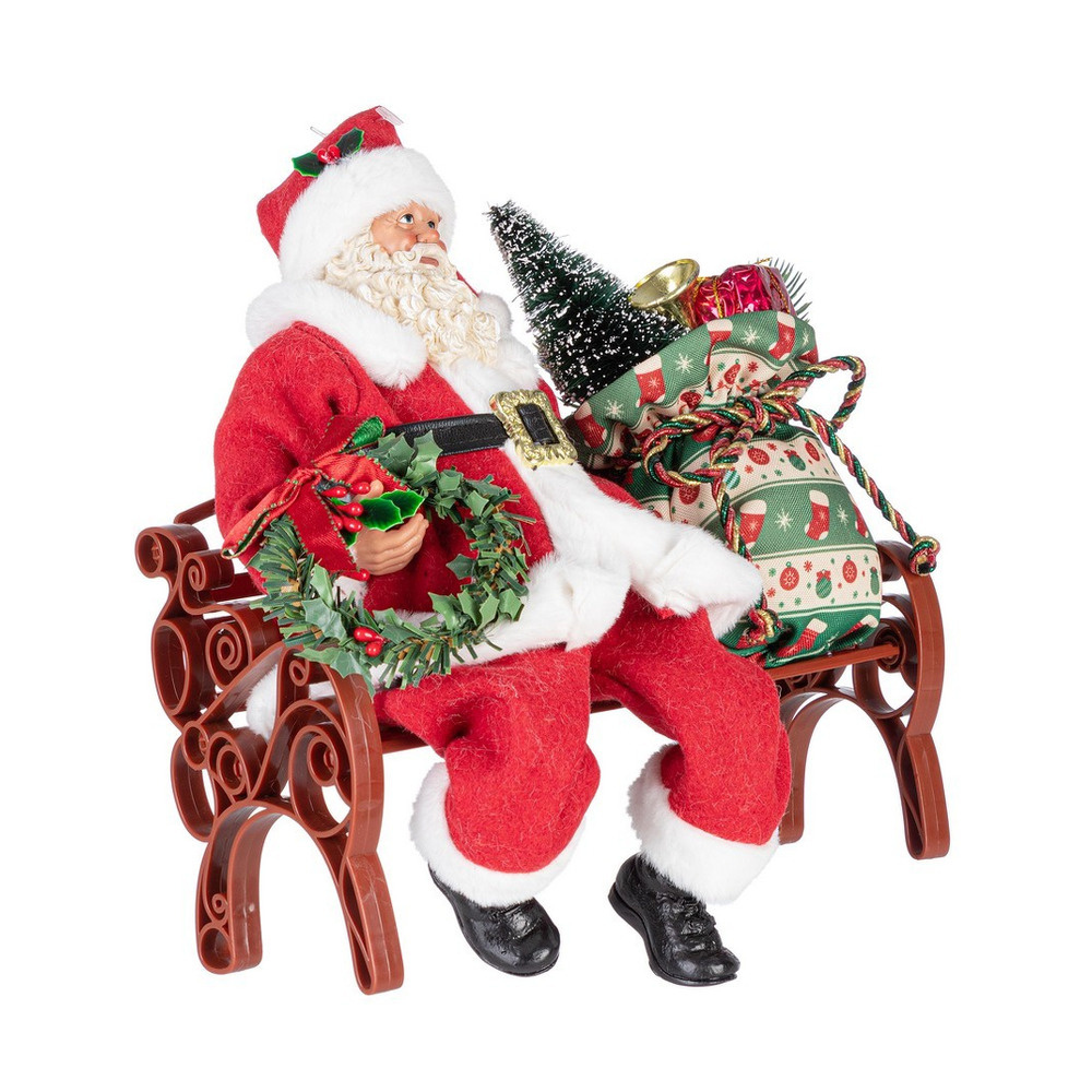 Department 56 Possible Dreams – Decorazione Di Babbo Natale Da Appendere, 15 Cm, Realizzato A Mano E Dipinto, Multicolore